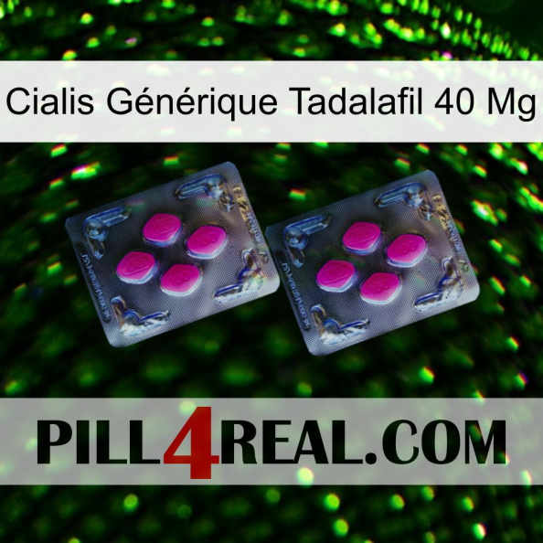 Cialis Générique Tadalafil 40 Mg 01
